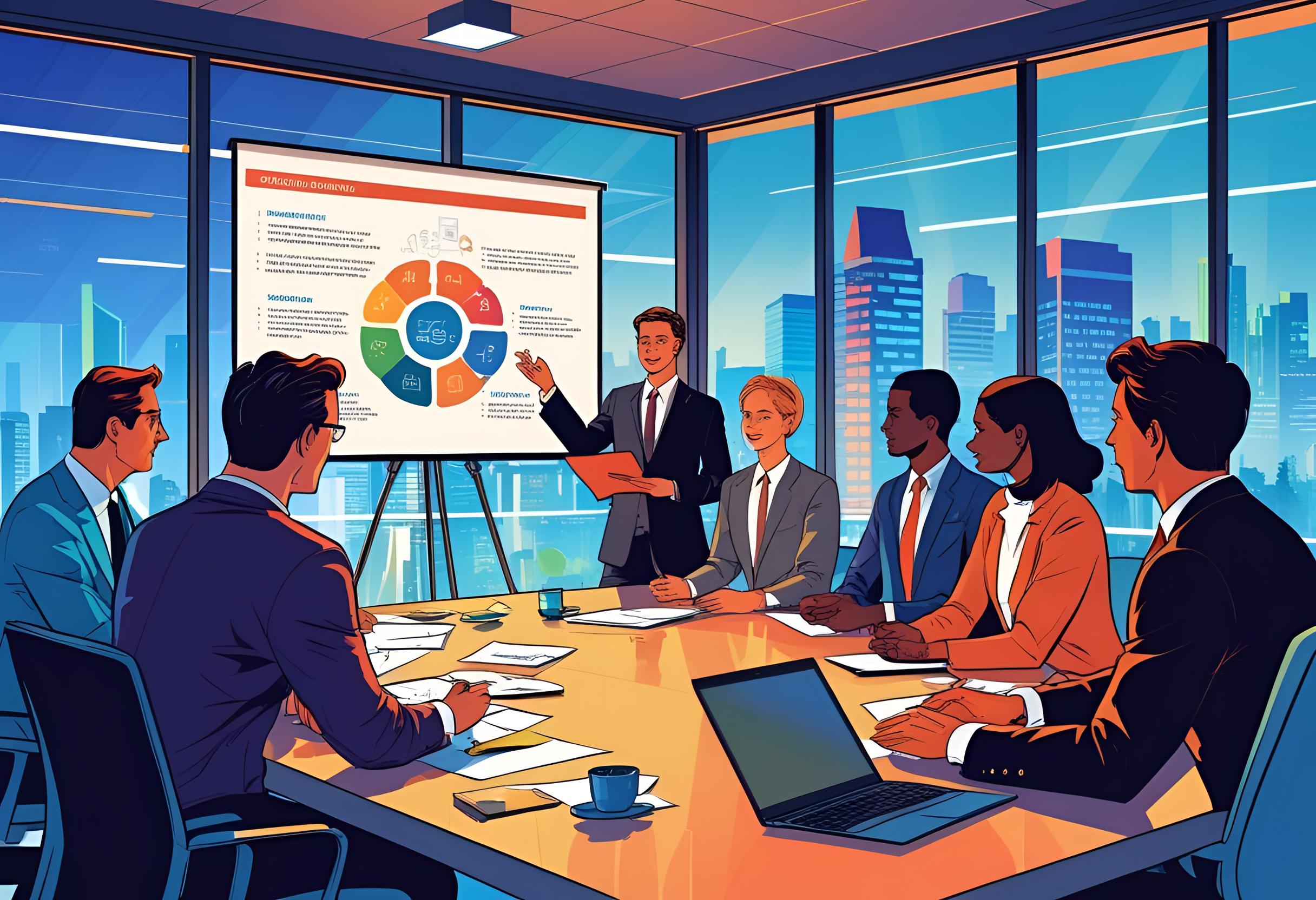 Business Management Consultation icon